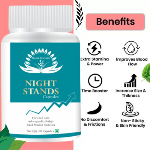 Night Stands Capsule 60 Qasmi Ayurveda - Image 3