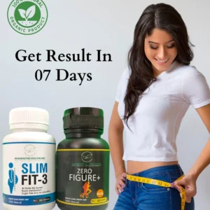 Brahmastra Healthcare Ayurvedic Combo Package Slim fit-3 And Zero Figure+ Fat Reducer Capsule