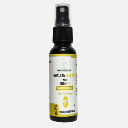 Brahmastra Health Care Ayurveda With Himalayan Shilajit With Keeda Enlargement Oil