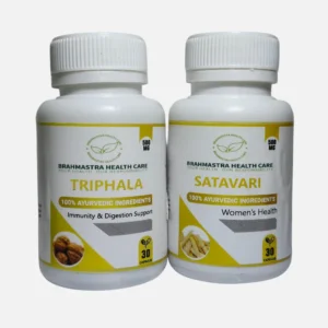 Brahmastra Combo Package For Women Health ( Triphala and Satavari )