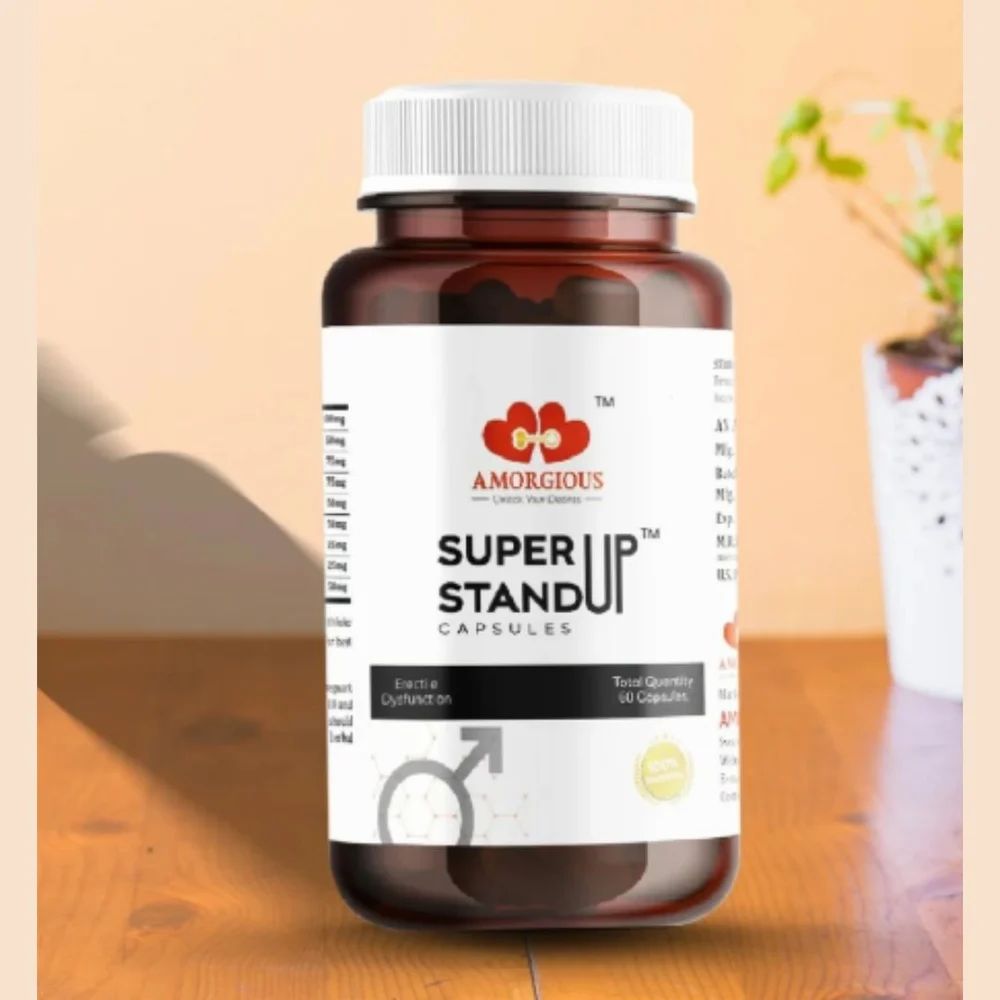 Amorgious Super Stand Up Capsule for Sex Power, Stamina & Energy