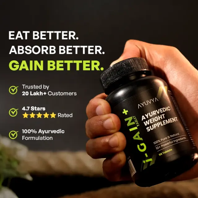 Ayuvya i-Gain+ Weight Gainer | 100% Ayurvedic ( Pack Of 3 ) - Image 5
